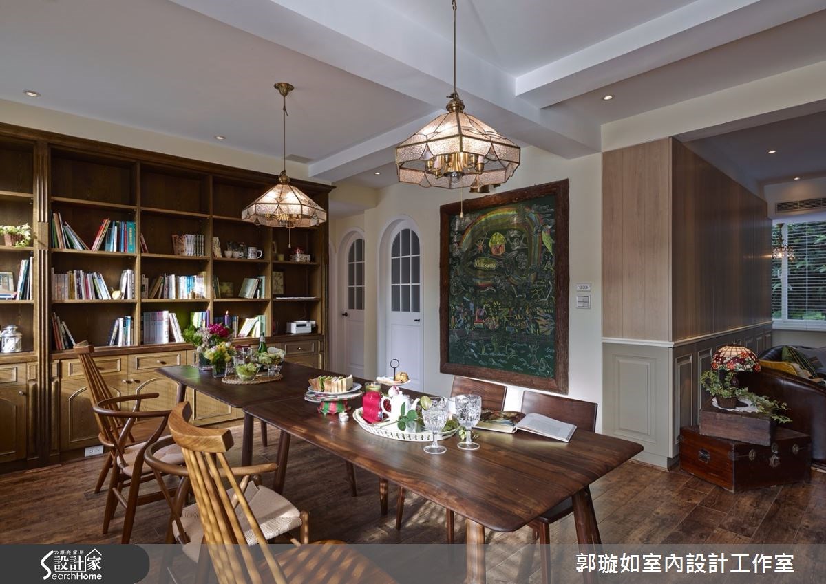 郭璇如設計師的作品,總給人一種甜美自然的清新感;這